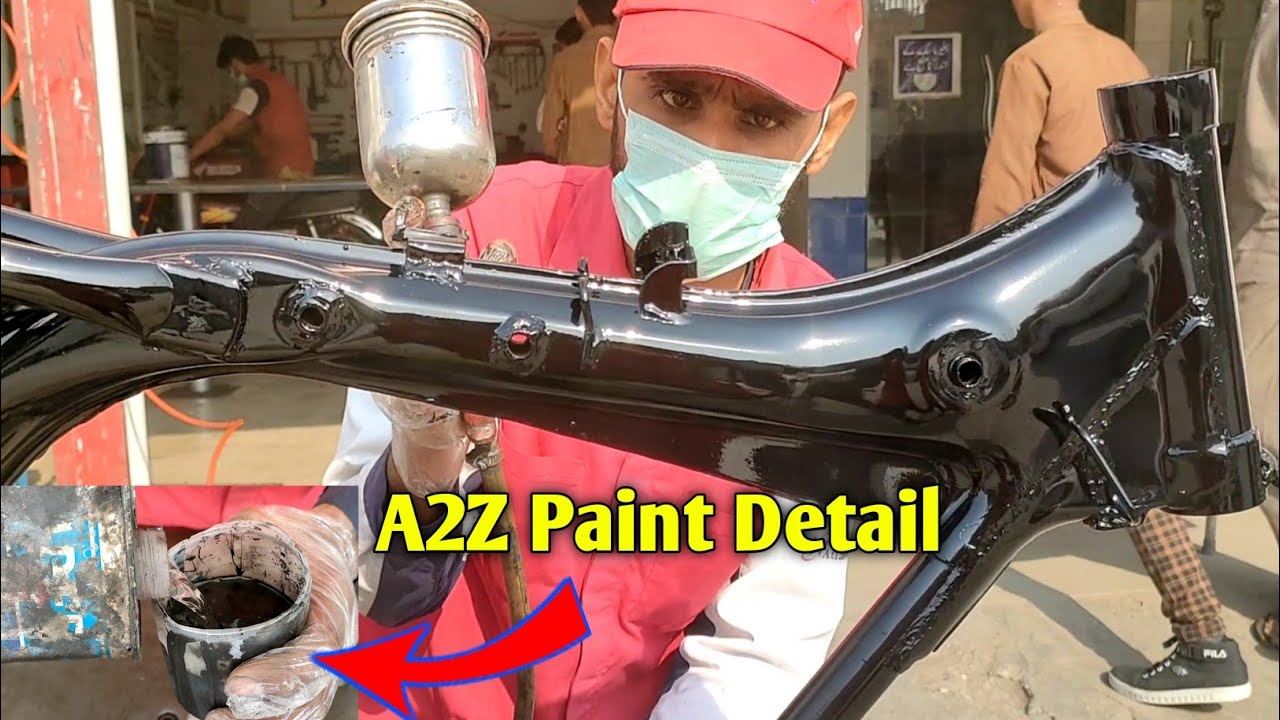 How To Paint Motorcycle Parts || Motorcycle All Parts Restoration
