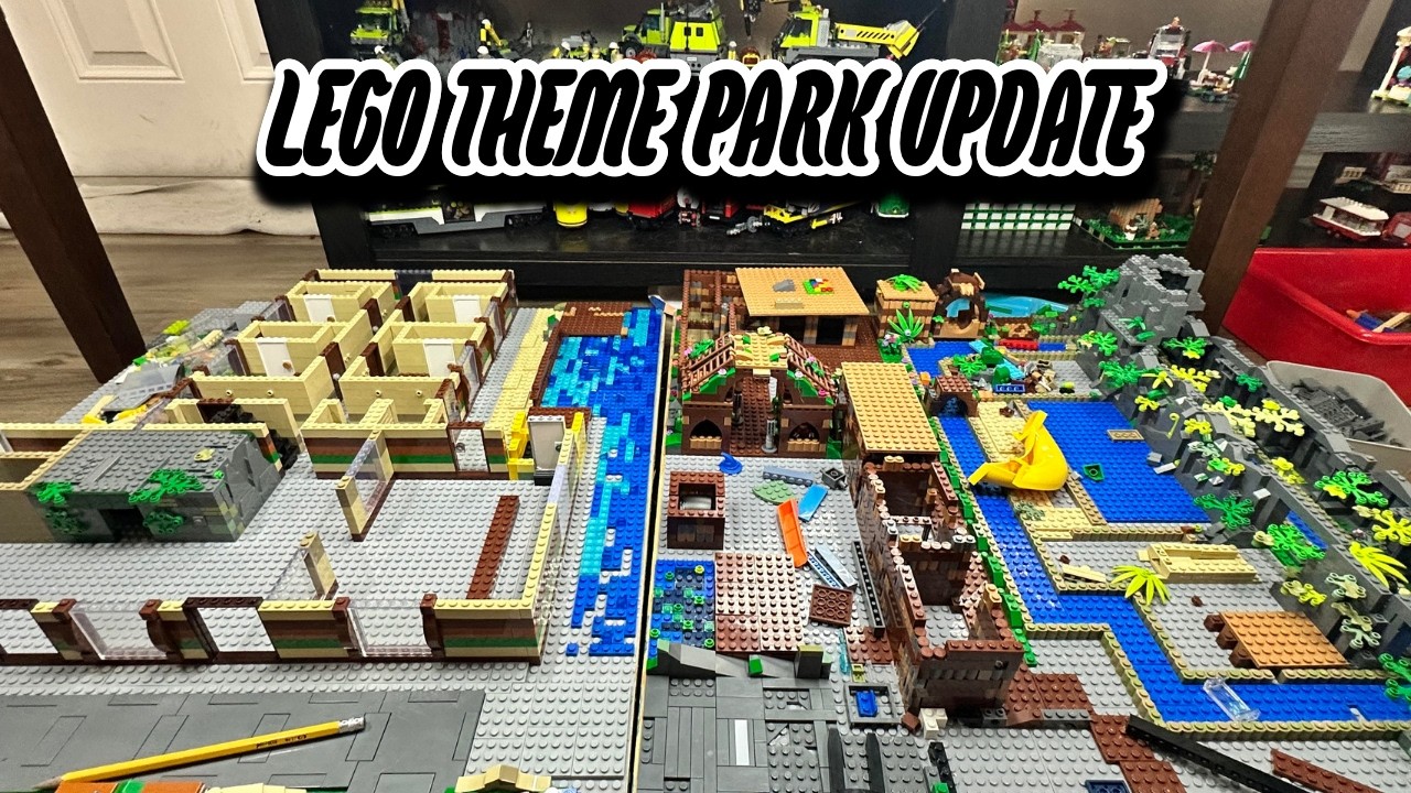 LEGO Theme Park Update 40: PAB Piece Delivery for our new Hotel and Water Park