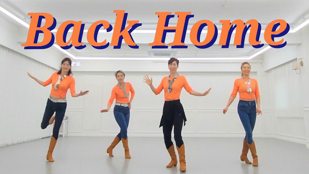 Back Home LINEDANCE/초중급라인댄스/Choreo:Ria Vos/성신여대라인댄스 010-5469-9632/민라인댄스코리아/민정희