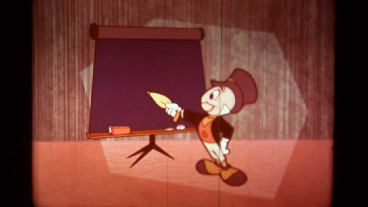 You and Your Food Jiminy Cricket The Human Animal Disney Cartoon 16mm Short film Hbvideos