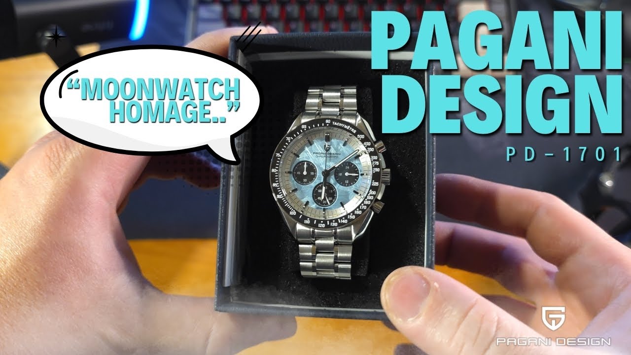 VEJA O MOONWATCH CHINÊS - UM DOS MELHORES QUE A PAGANI DESIGN JÁ FEZ!