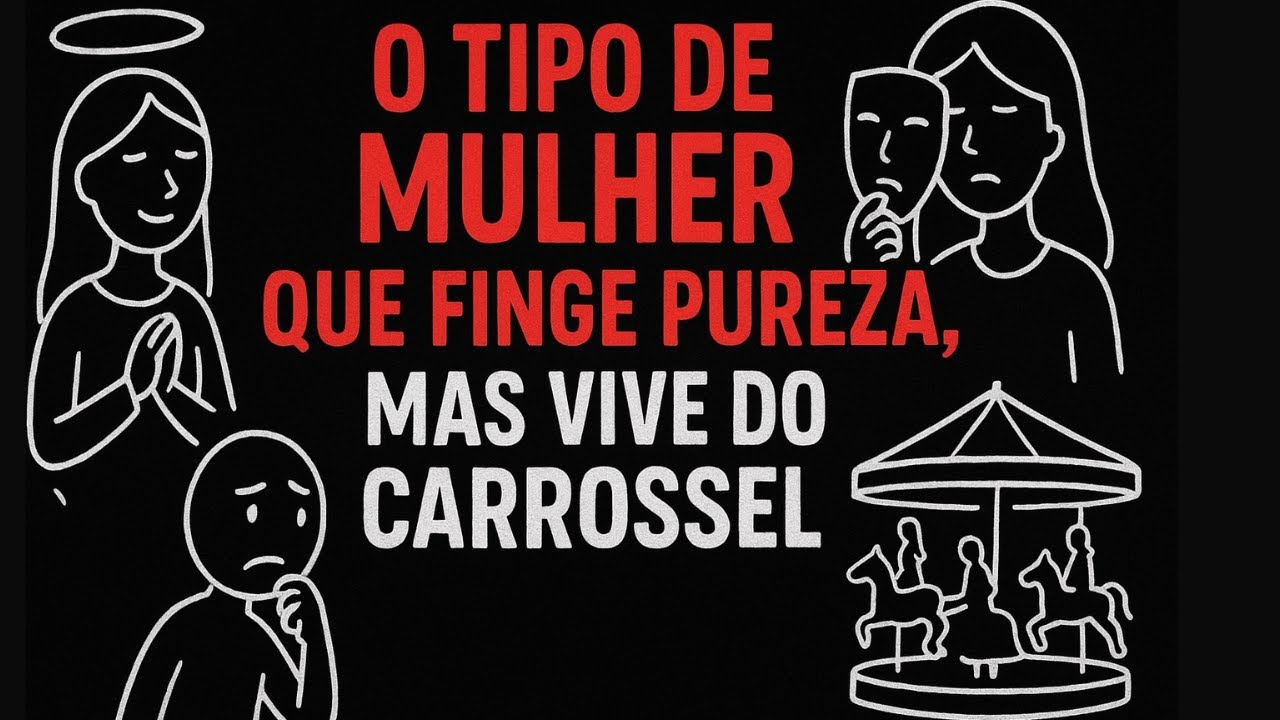 O tipo de mulher que finge pureza, mas vive do carrossel