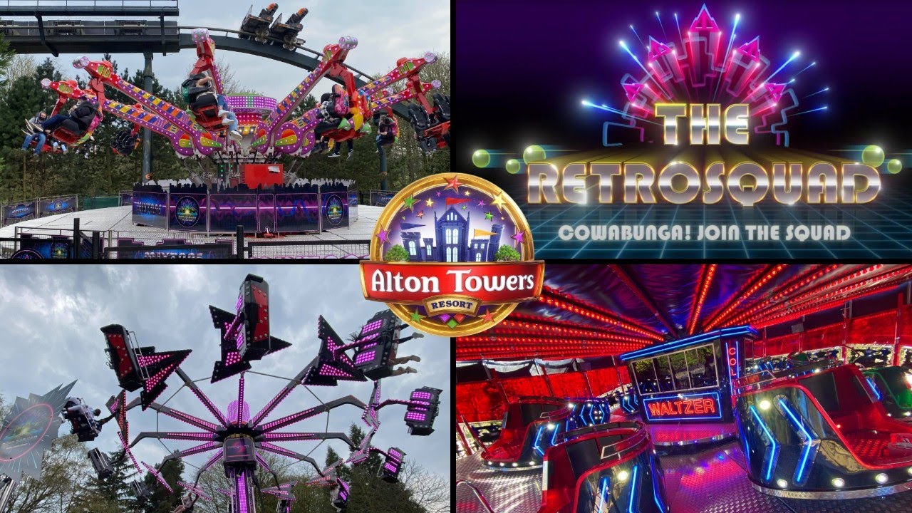 The Retro Squad - Alton Towers 2021