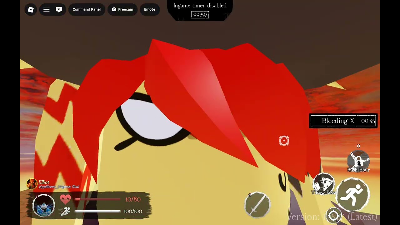 Scenecore Elliot skin showcase (Forsaken)