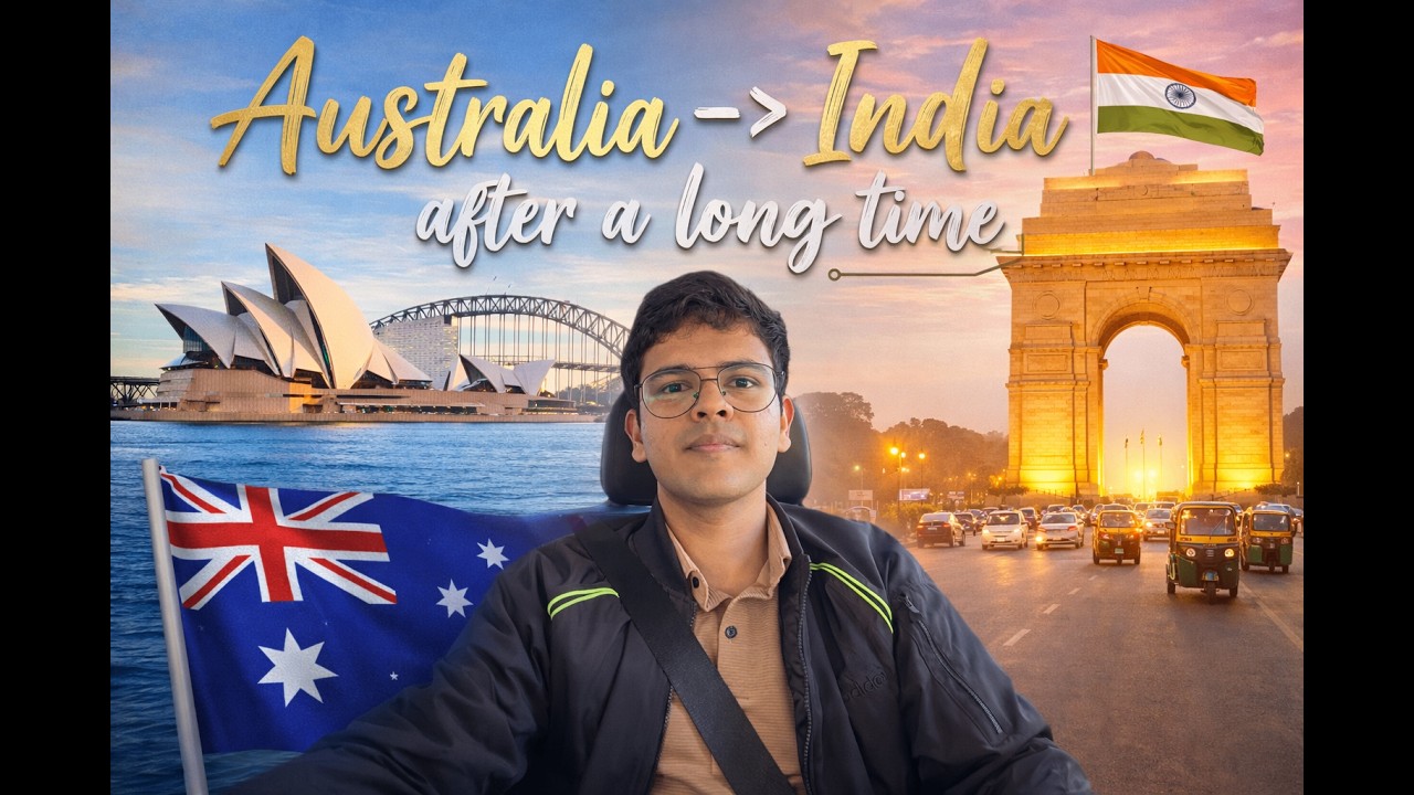 Short Trip from Melbourne to India… I Wasn’t Ready for This 🇦🇺✈️🇮🇳