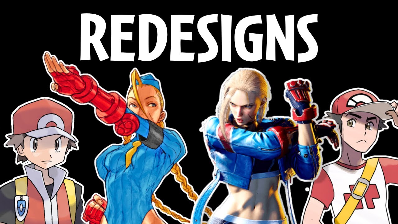 To Redesign a Video Game Character