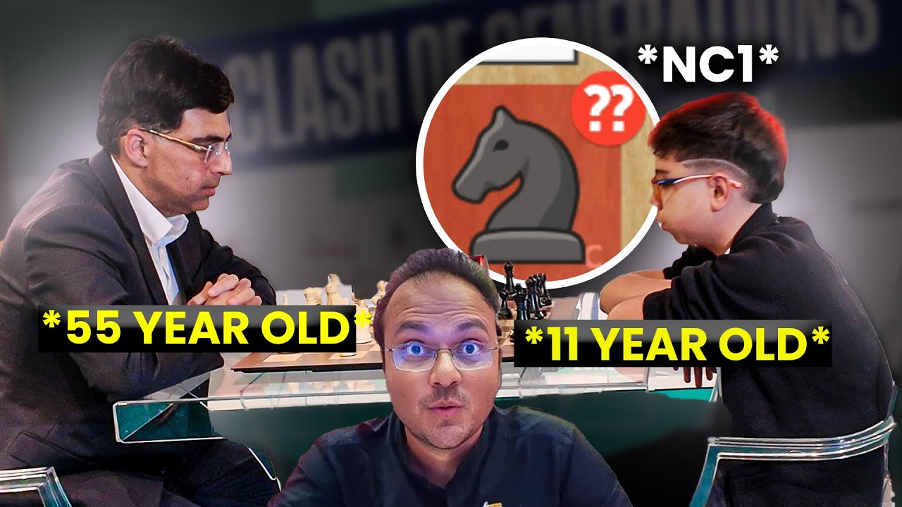 The Legend is Back! | 55-year-old Vishy Anand vs 11-year-old Faustino Oro | Clash of Generations