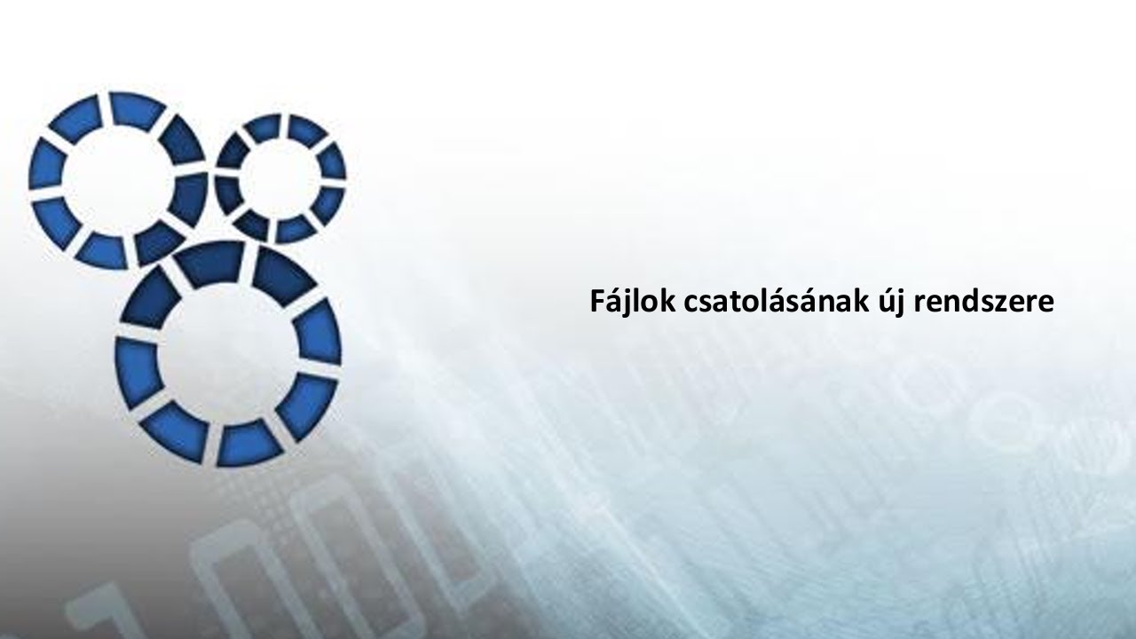 Fájlok csatolásának új rendszere