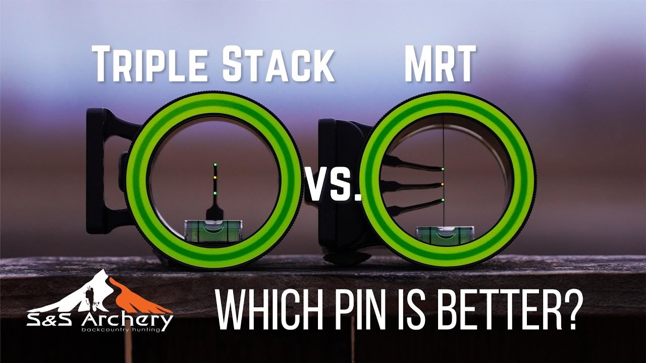 Spot Hogg Triple Stack Pins vs MRT Horizontal Pins | Which is better?