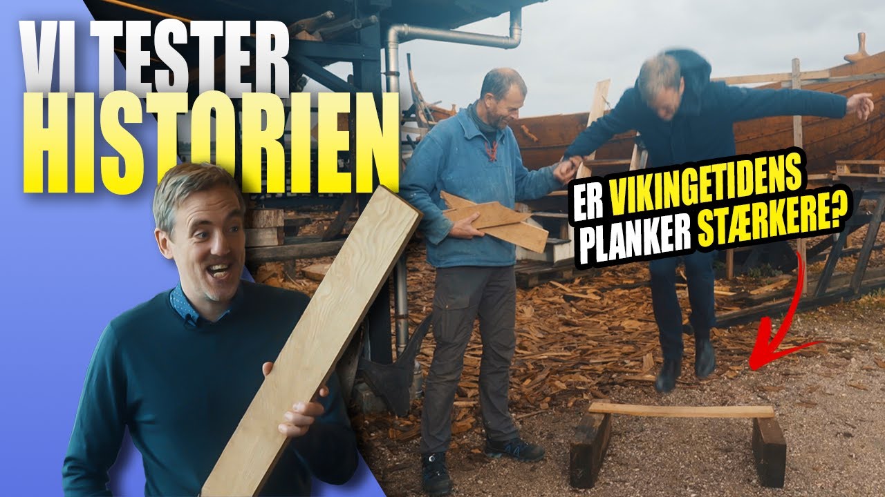 TEST HISTORIEN: Hvor svært er det at knække en skibsplanke fra vikingetiden?