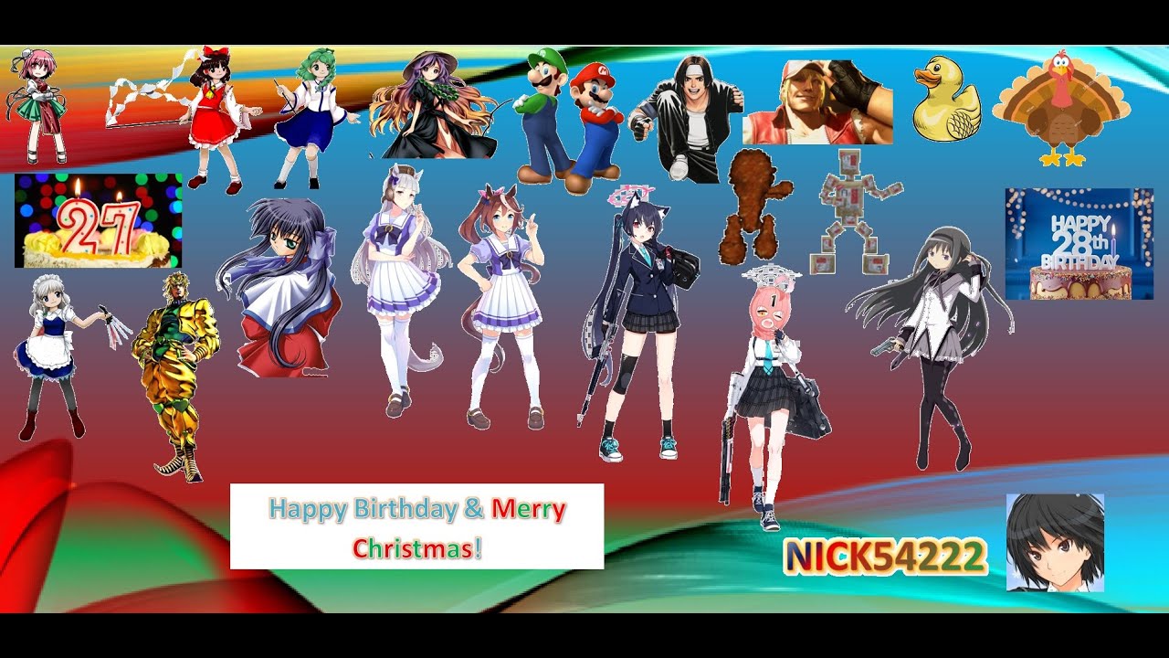 Post NICK54222 2024 & 2025 MUGEN Birthday & Christmas 4 in 1 Special: R.H & K.I VS S.K & B.H…