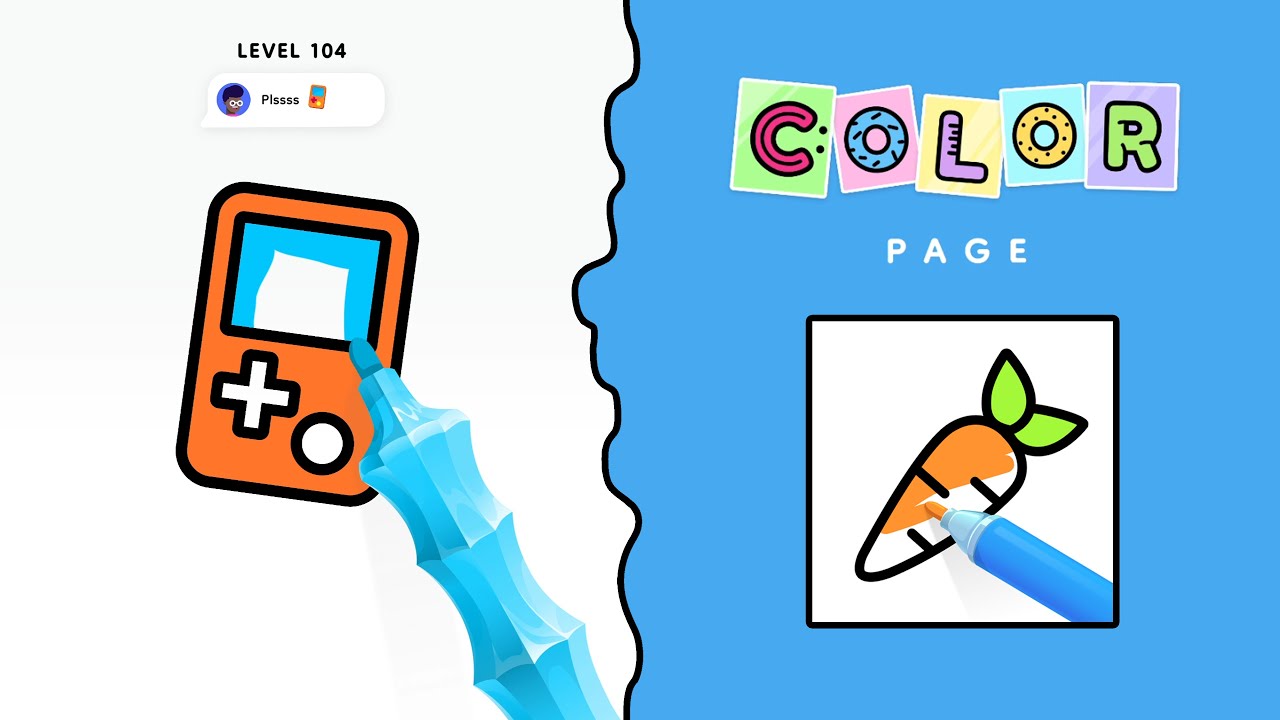COLOR PAGE ASMR: Levels 101-105 - Gameplay ALL LEVELS | Android and iOS