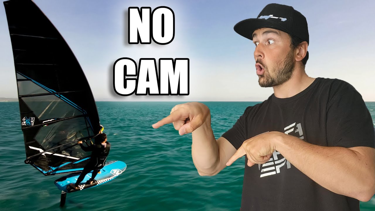 This sail took my foiling to the next level! | Camberless Foil Windsurfing