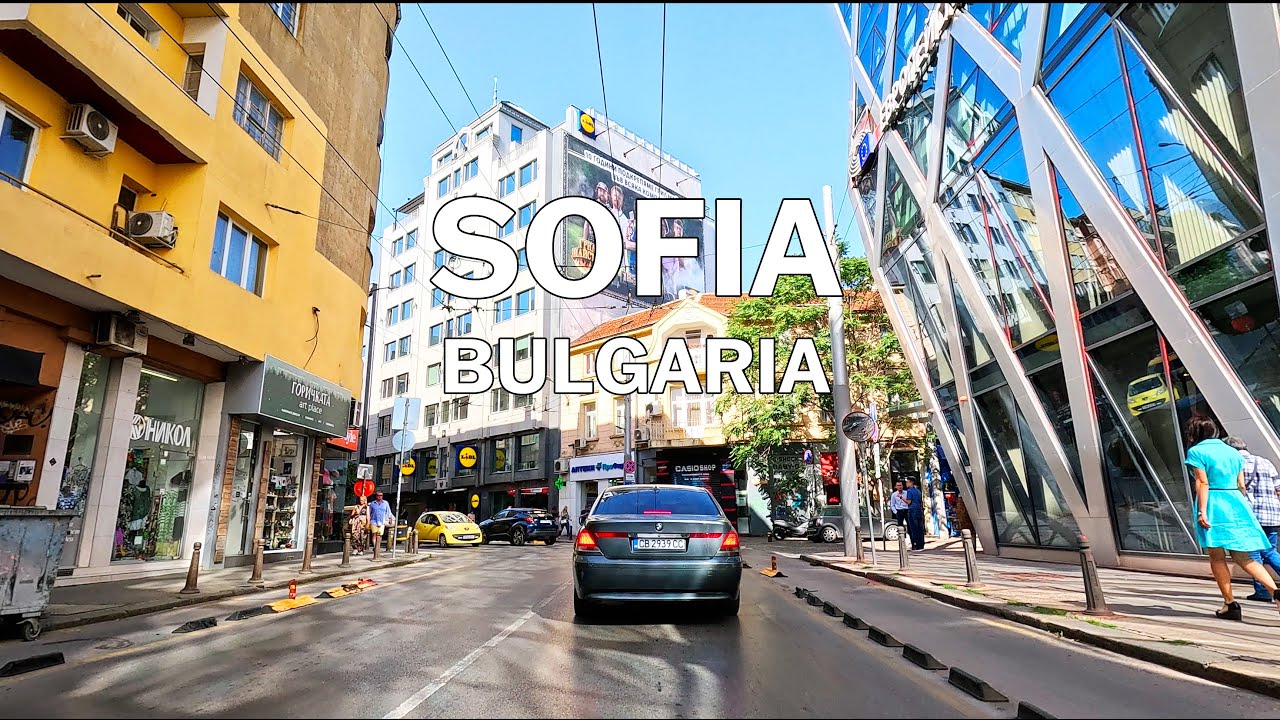 Sofia, Bulgaria - Driving Tour 4K