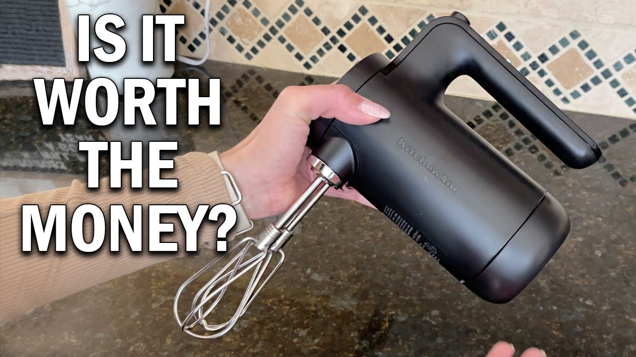 KitchenAid Cordless 7 Speed Hand Mixer Review - Is It Worth The Money?