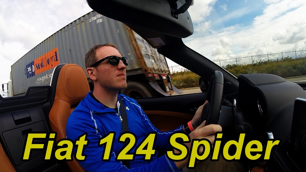 Fiat 124 Spider Lusso Quick Drive & Review HD