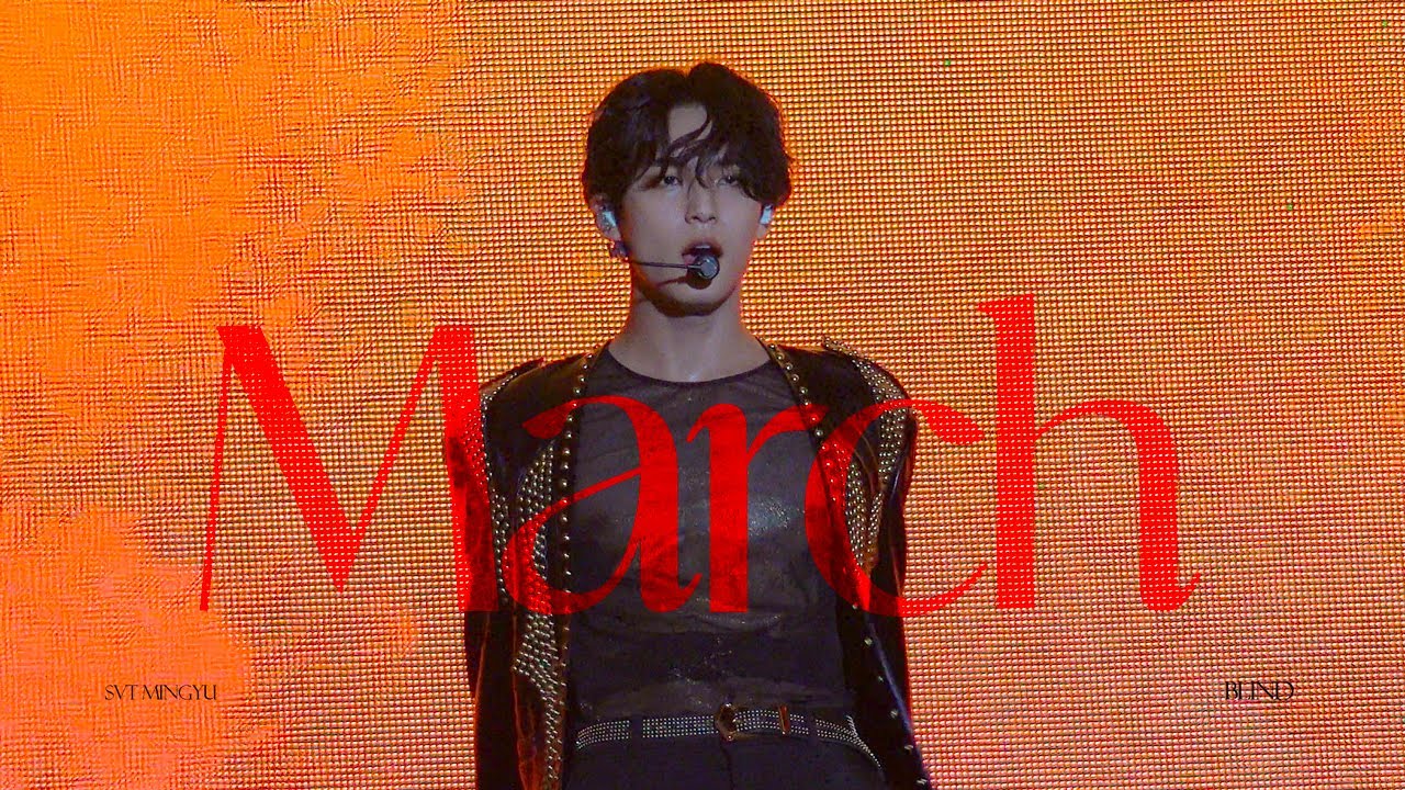 220625 BE THE SUN March 세븐틴 민규 직캠 (SEVENTEEN MINGYU FANCAM)
