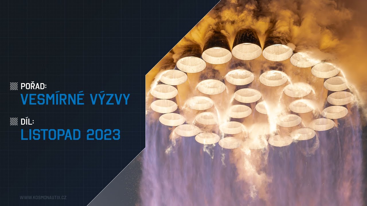 Vesmírné výzvy - Listopad 2023
