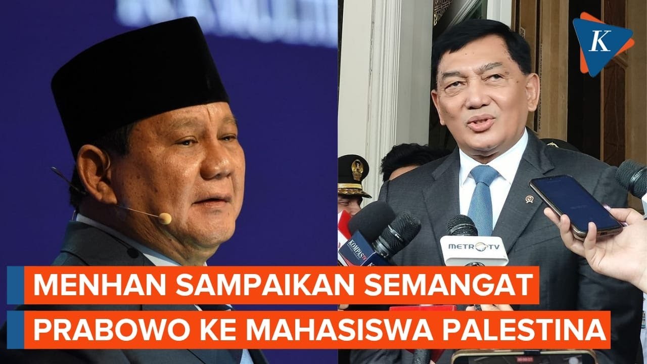 Menhan Sampaikan Semangat Perjuangan Prabowo ke Mahasiswa Palestina
