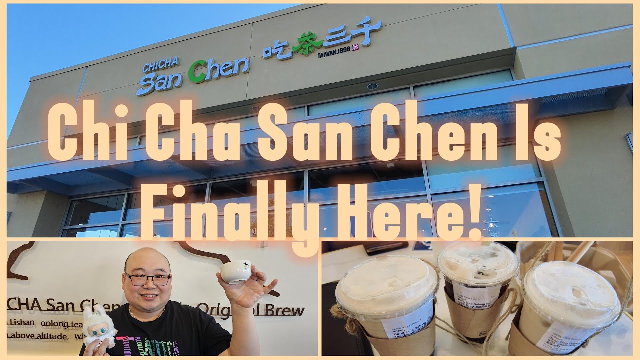 Chi Cha San Chen w końcu otwarte w P&oacute;łnocnej Kalifornii! | Darmowa degustacja herbaty