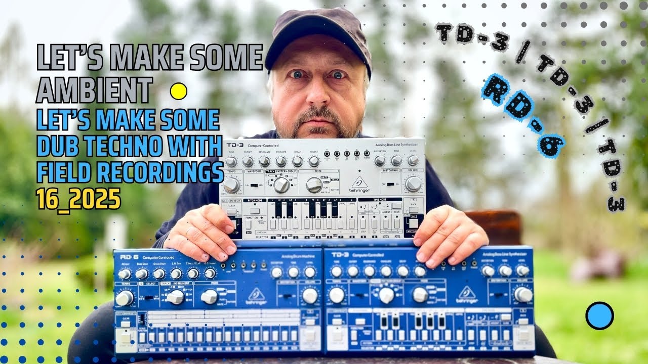Let's make some ACID DUB TECHNO with FIELD RECORDINGS | 16_2025