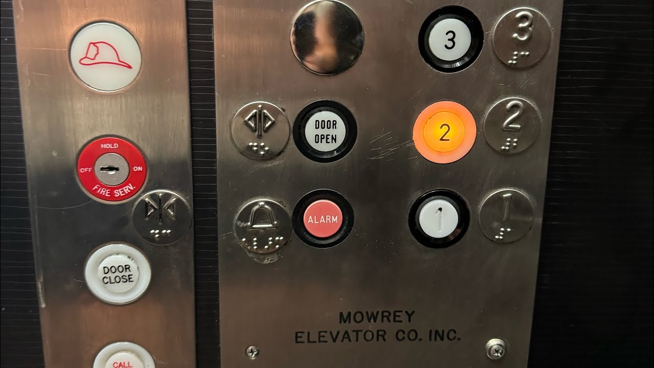 Interesting Mowrey Hydraulic Elevator @ 2151 E Commercial Blvd Ft Lauderdale FL