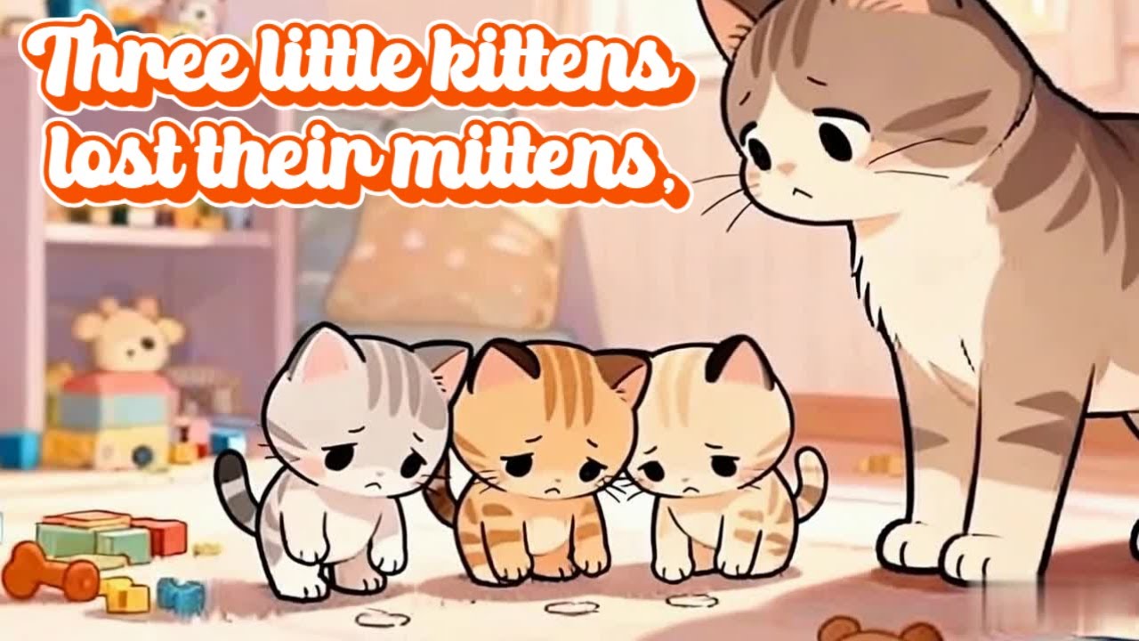 Three Little Kittens 🐱🥧 | Nursery Rhyme with Cute Lesson @ZoomywonderLand #ThreeLittleKittens