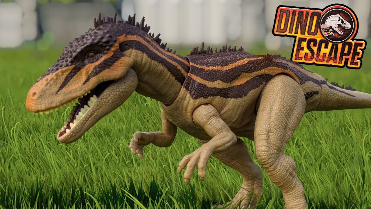 CARCHARODONTOSAURUS UNBOXING! - Jurassic World Camp Cretaceous - Mattel Review and Unboxing