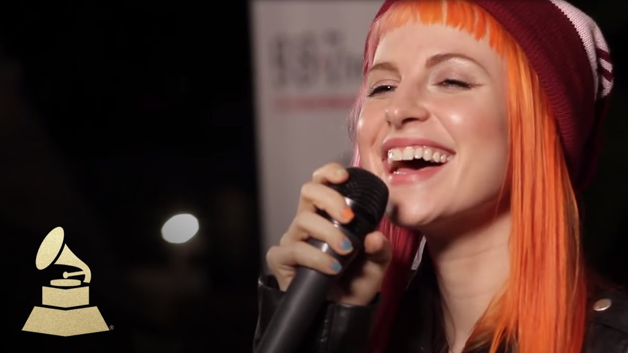 Live performance of Paramore's new single, Still Into You | GRAMMYs