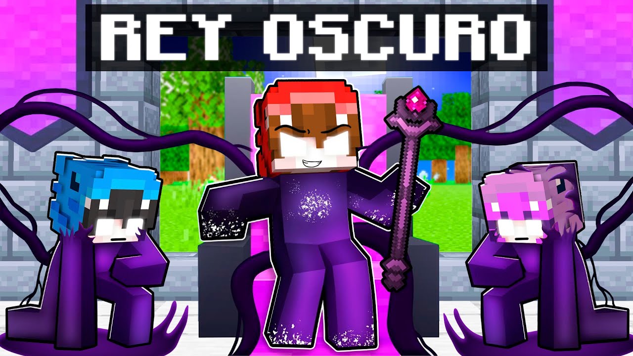 Me Convertí en REY OSCURO en Minecraft!