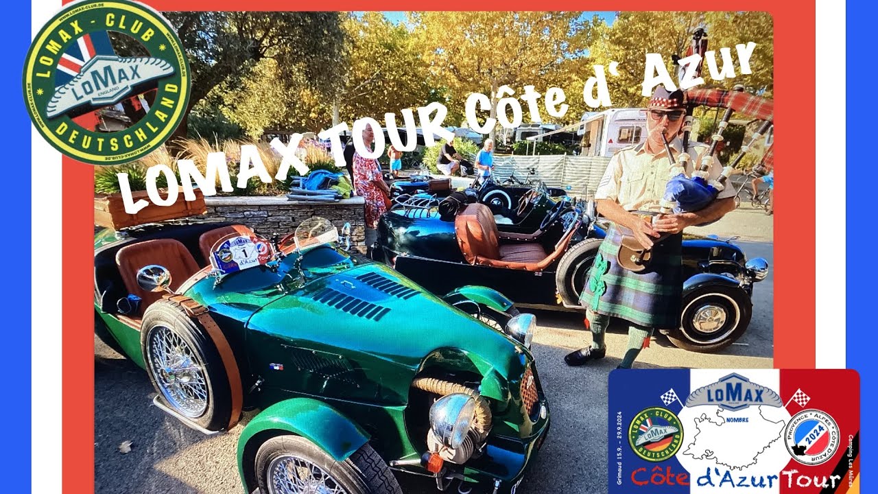 Lomax Club Deutschland Reise Frankreich Côte d'Azur Camping Les Mures Grimaud Saint-Tropez Oldtimer