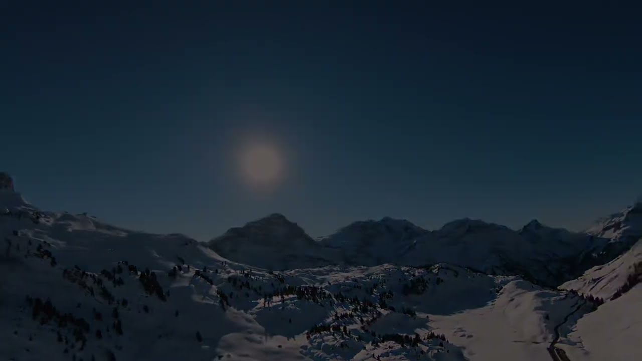 Cinematic Winter panorama of Hochkrumbach in Austria - DJI FPV