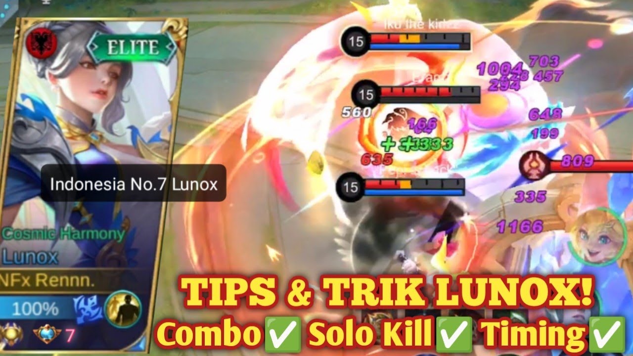 KESALAHAN² YANG SERING DILAKUKAN USER LUNOX | GINI CARA PERBAIKINYA! TUTORIAL LUNOX & COMBONYA