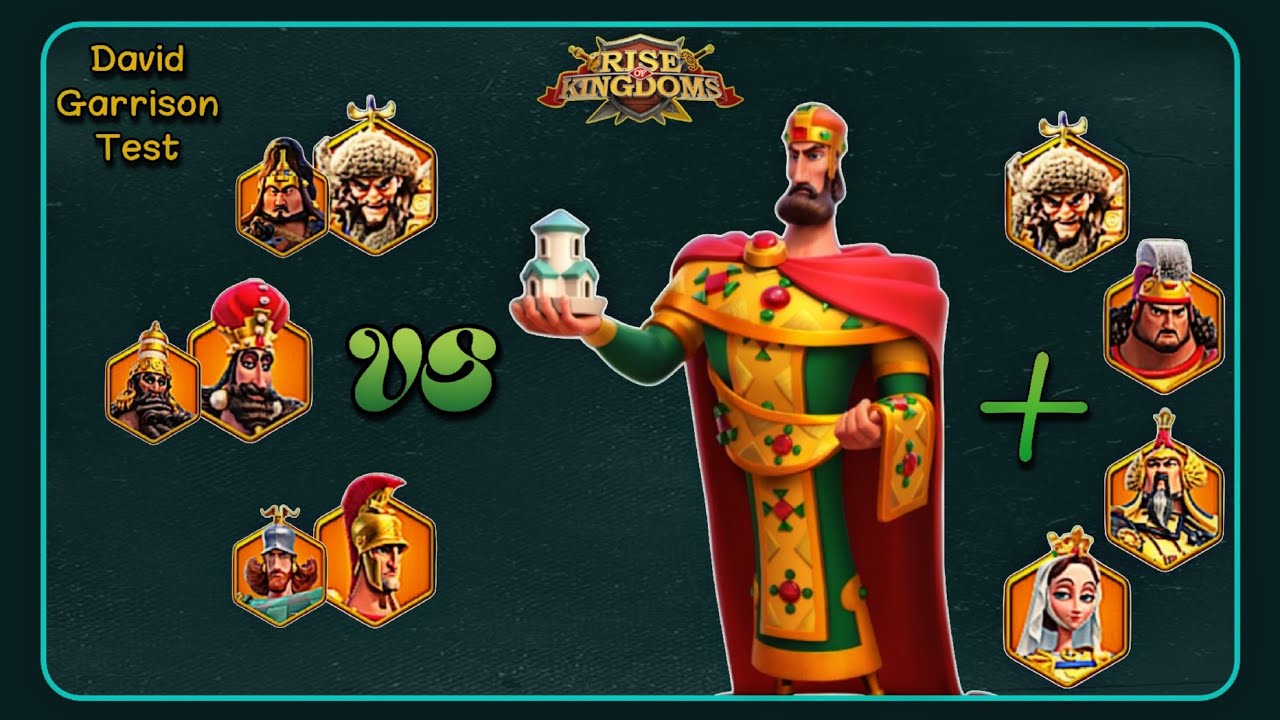 David IV Garrison Test - Rise of Kingdoms