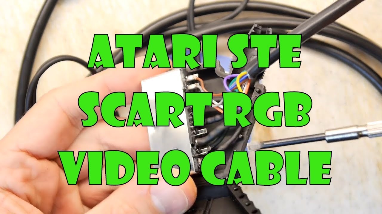Atari STE Scart Lead