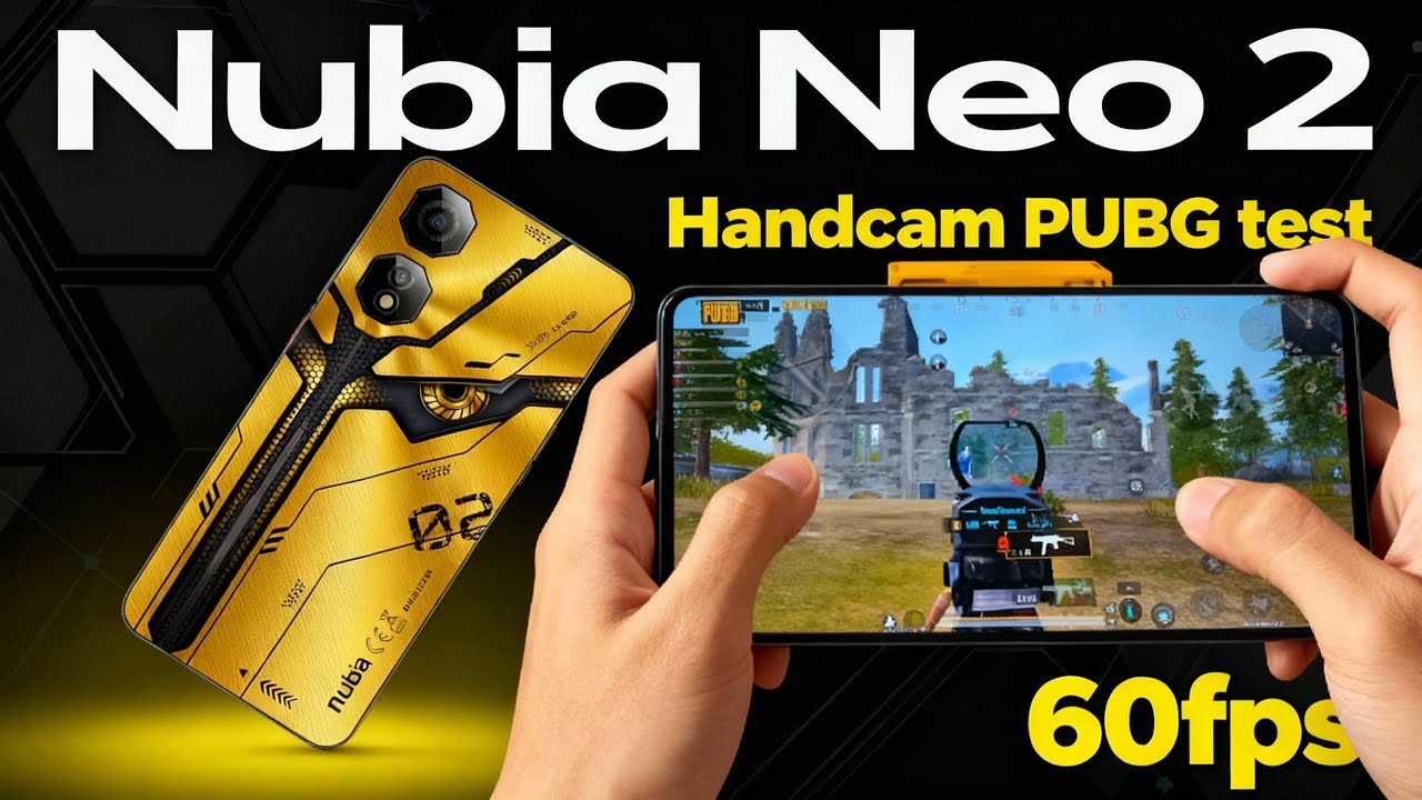 Nubia Neo 2 PUBG Handcam Gameplay | Classic Smooth 60 FPS | Best Budget Gaming Phone 2025