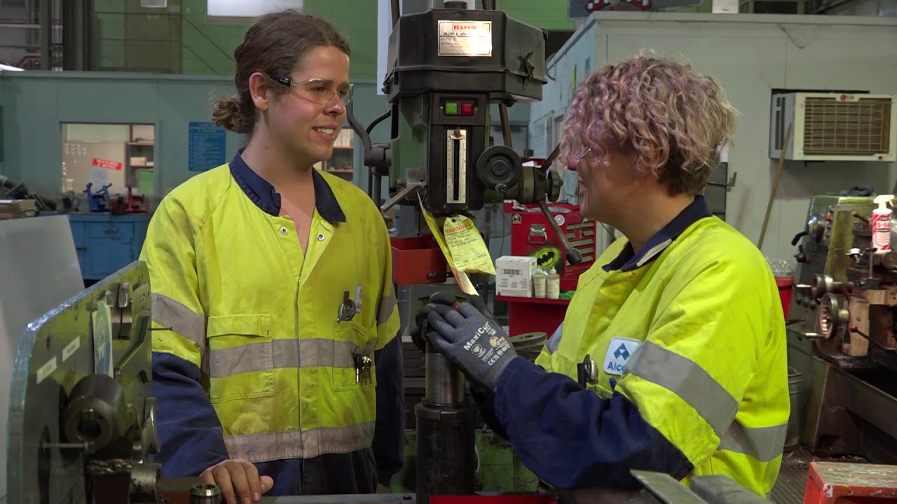 Mature aged apprenticeships at Alcoa