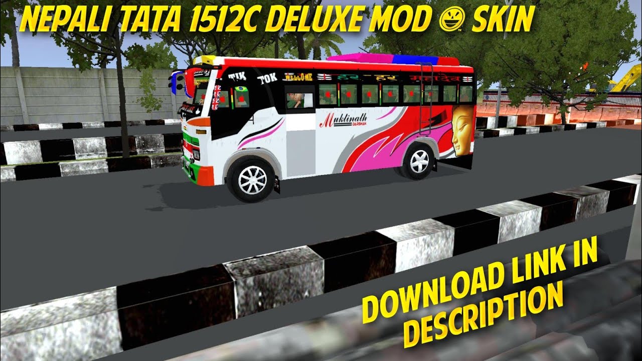 New Nepali Sagar Deluxe Bus Skin | Free Download Now | Apple V2 Mod