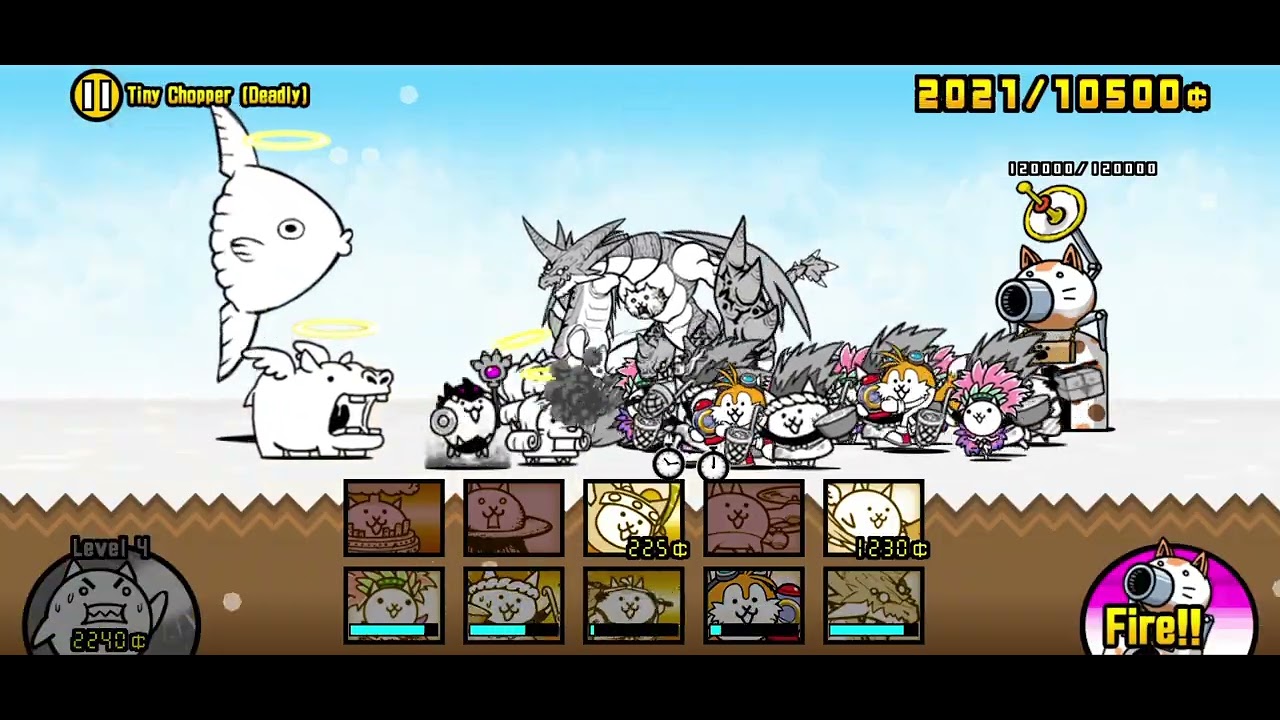 The battle cats Li'l Axe Awakens! Aggressive strat (featuring Tails cat CC!).