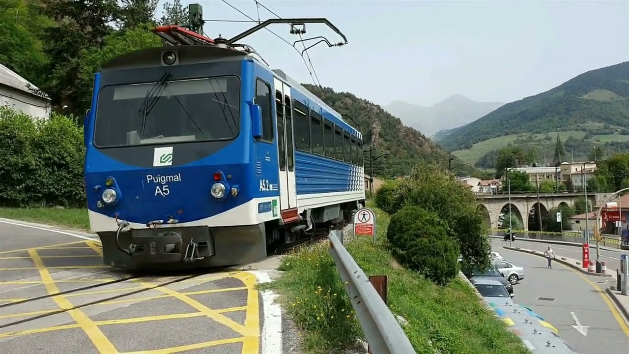 Circulaciones del Cremallera de Núria por: Ribes de Freser