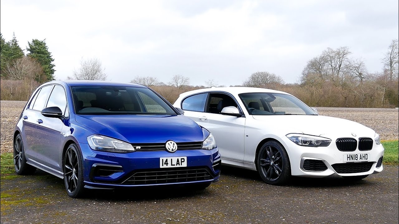 Горячий хэтчбек Head2Head #3: Golf R против M140i