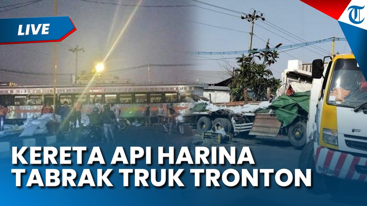 🔴LIVE UPDATE: TRAGIS! KERETA API Tabrak Truk Tronton di Kaligawe Semarang, Sopir Tewas Seketika