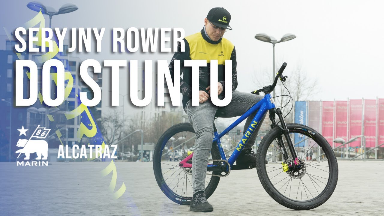Seryjny rower do stuntu? | Marin Alcatraz | KamilStunts