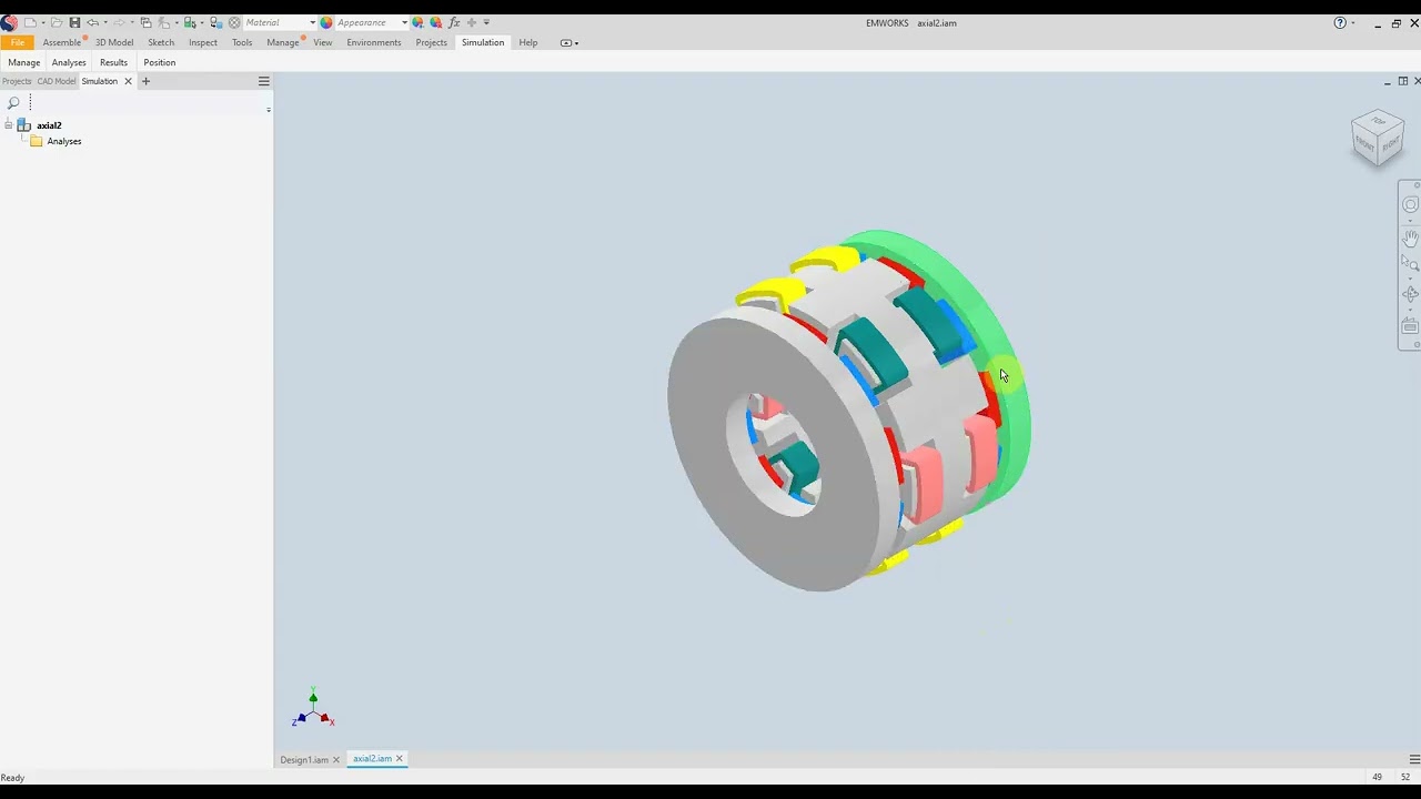 Axial Flux Machine Simulation Series | Part 1: Project Setup and Study Definition