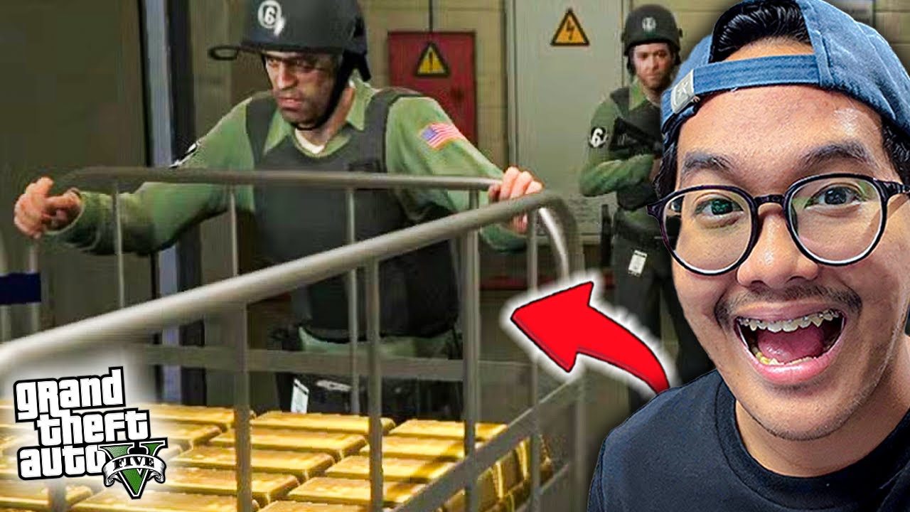 GUA MERAMPOK EMAS SEHARGA RATUSAN JUTA! - GTA 5 Story