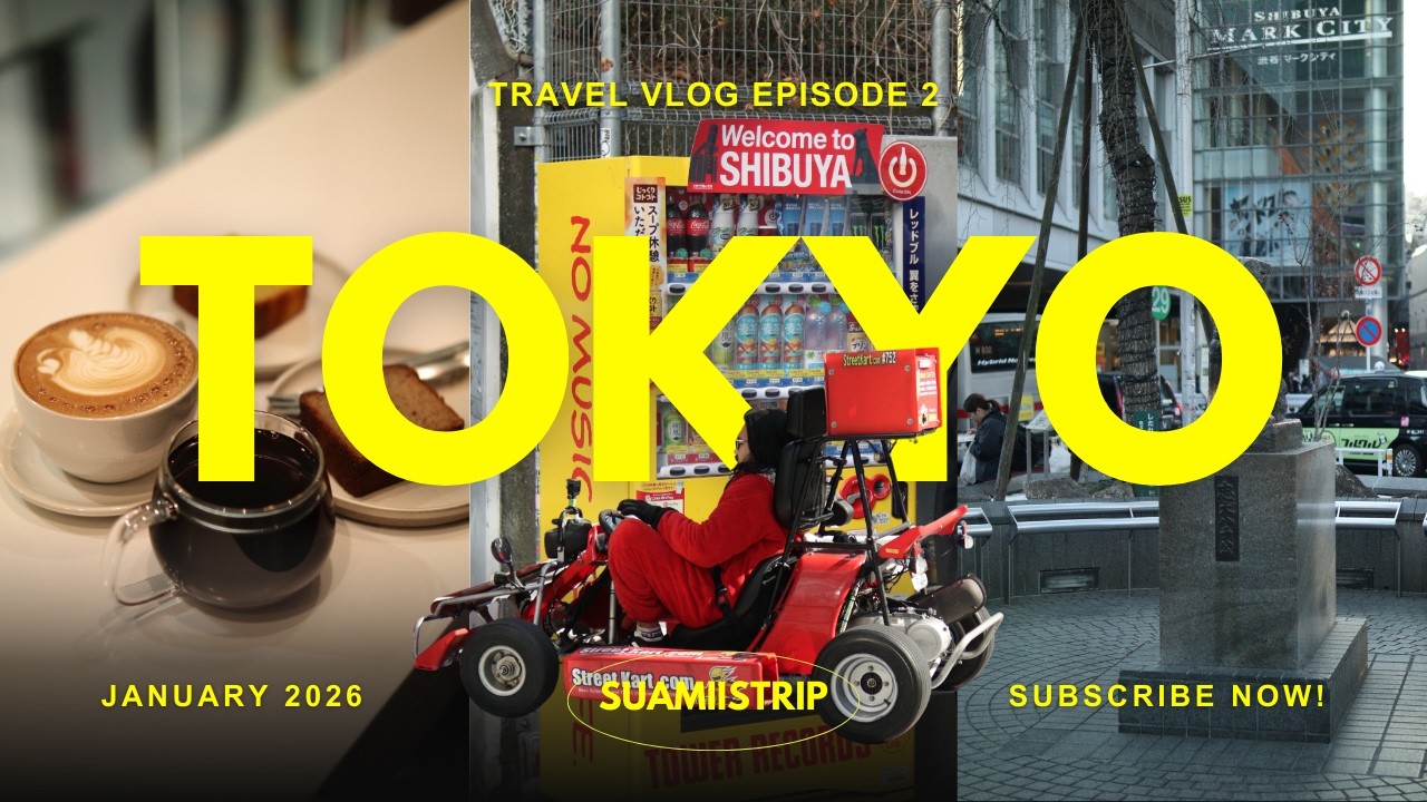 🇯🇵 Exploring Shibuya & Harajuku [Merrell Store, Star Wars Pop Up Store, Miyashita Park & Matcha]
