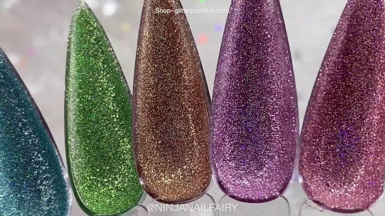 NEW Glitter Infused Acrylic from Nail Mate | Glitter planet
