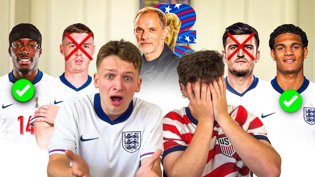 This Can't Be the England Squad for FIFA World Cup..