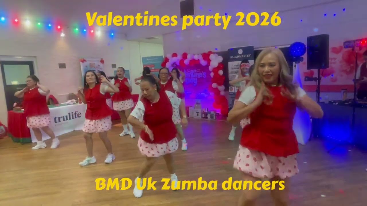 Greatest love of all by BMD UK ZUMBA DANCERS/ Valentines party 2026