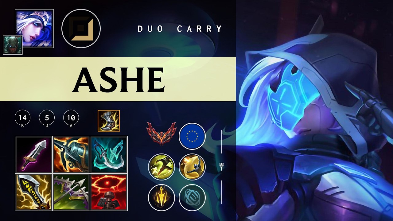 Ashe ADC vs Sivir - EUW Grandmaster Patch 26.05